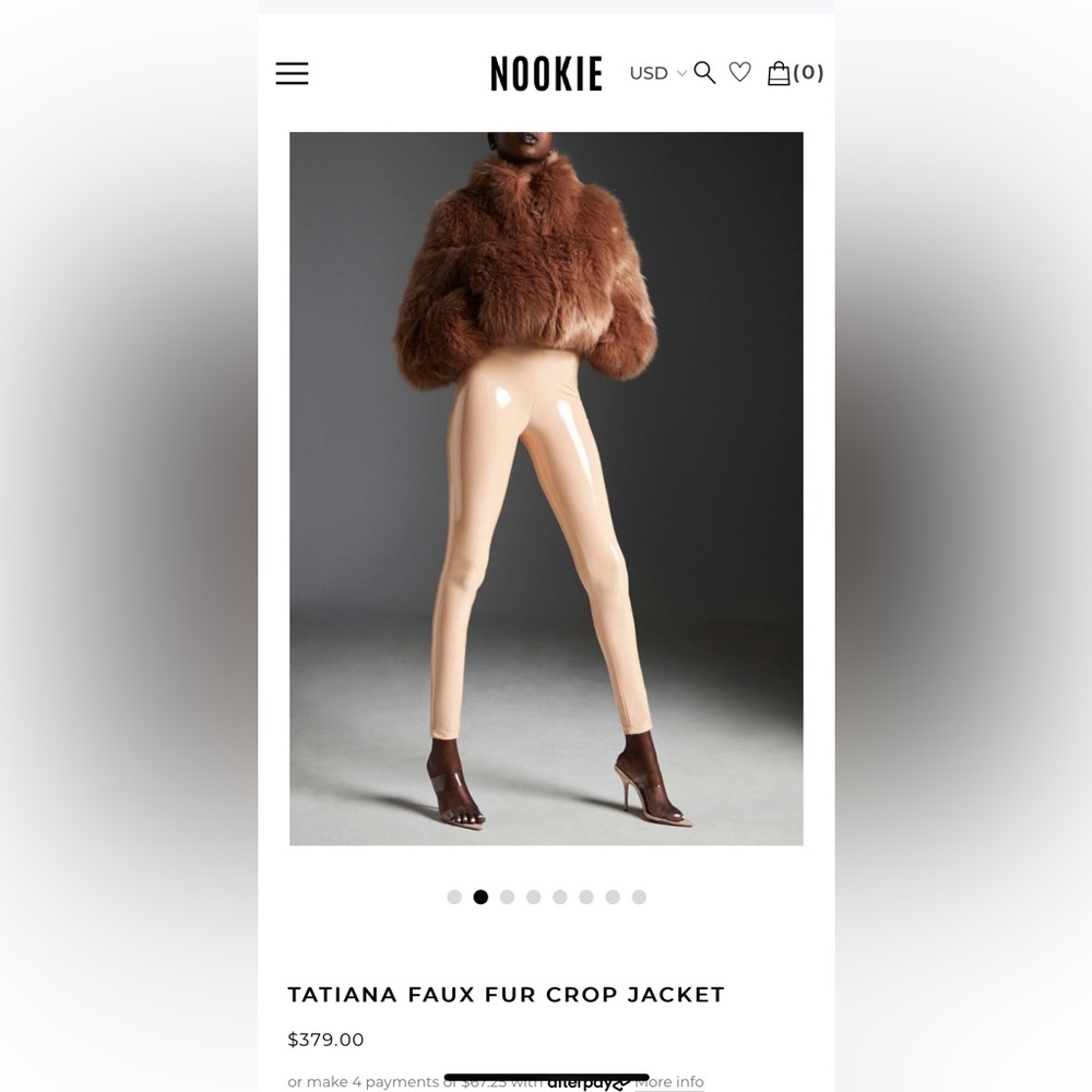 Faux Fur coat by Nookie